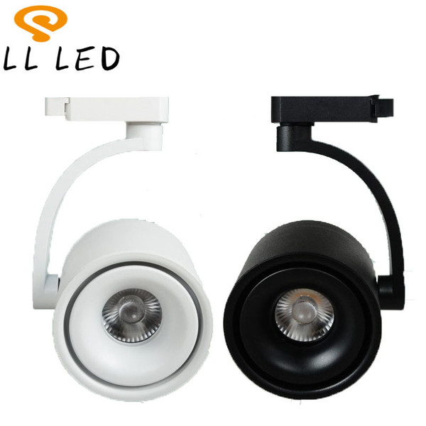 1pcs NEW LED Track Light 15W 25W 35W AC 85-265V COB Ceiling Rail lights For Clothes Shop Shoes Store Track Rail Spot Lighting