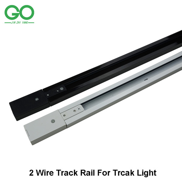 1m LED track light rail track lighting fixture rail for track lighting Universal rails 2 Wire Version Straight Corner 3-way 4-way Connector