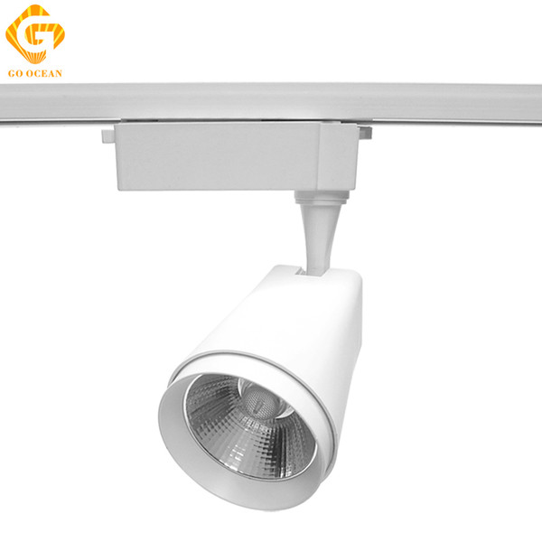 20W COB LED Track Light sets fixture For Store Shop Kitchen Home Track Lights Rail Spotlight Equal 200w Halogen Lamp modern Lighting