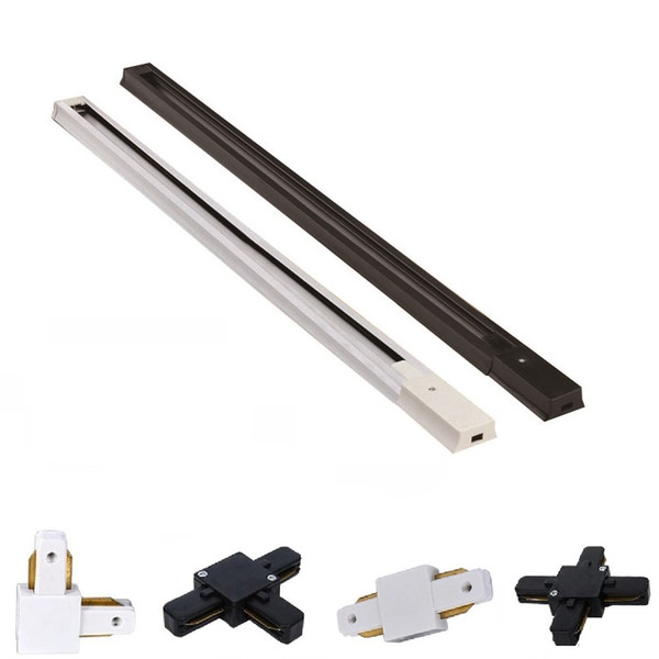 1 meter LED Rail Track Aluminium Led Tracking Light Rail 100cm With Straight /L/T/+ Track Corner connector