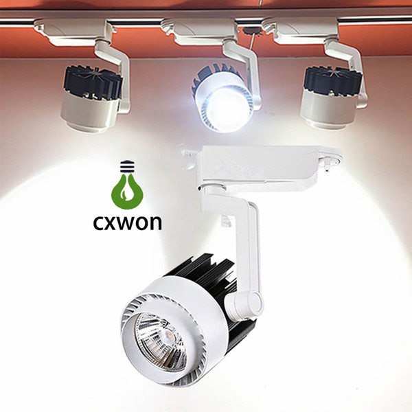 Track light 20W 30W AC 85-265V 3000lm Track Light Rail LED Head Track Ceiling Spot Light