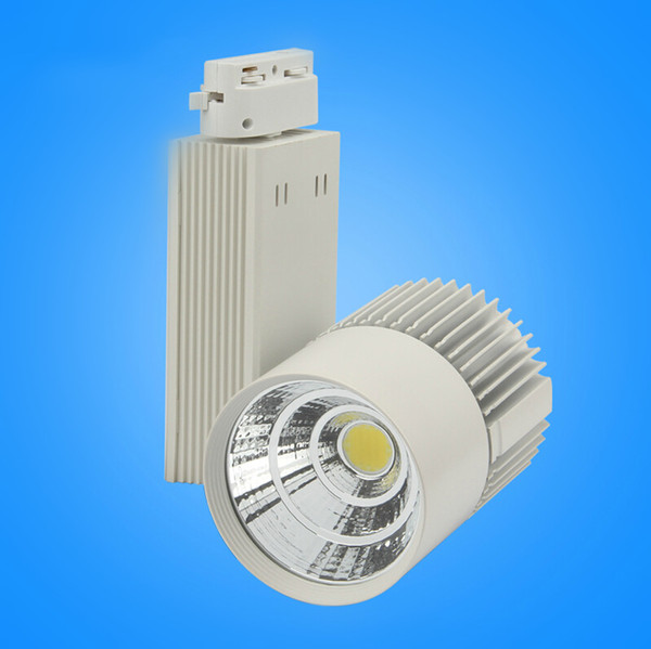 LED Rail Lighting 20W/30W Cloth Light Black/White Shell Led Ceiling Light Led Spotlight Led Projection Lamp Wall Lamp Track Lighting