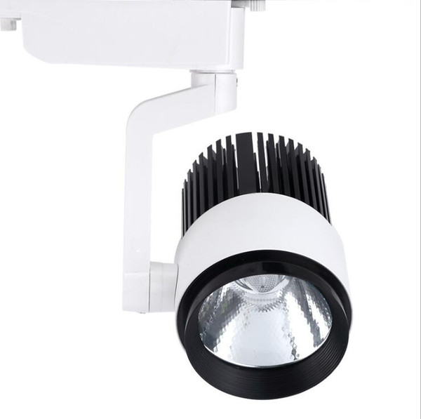 Couture LED Track Light 30W COB Guideway Lamp Exhibition Hall Spot Lighting 2 wire connector 10pcs