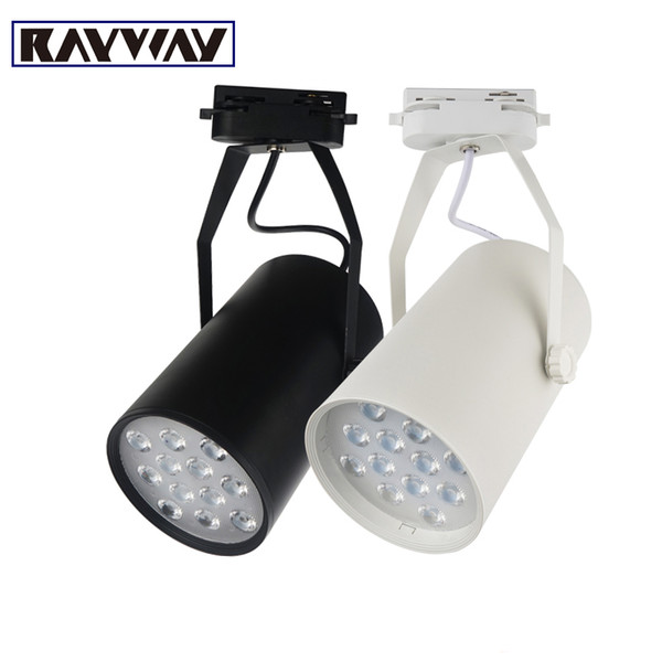 Free shipping High Best Selling  AC85-265V 3W 7W 12W 18W LED Track light Lamp LED Spotlight Rail Lights Spotlight