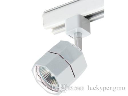 Indoor lighting 3W dimmable COB LED light GU10 track light Adjustable 3-wire adapter shop lighting Aluminum lighting