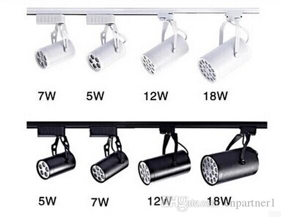 led track light 3w 5W 7W 9W 12W 18W high power 110V 220V for clothing Lighting furniture for clothing store shop light