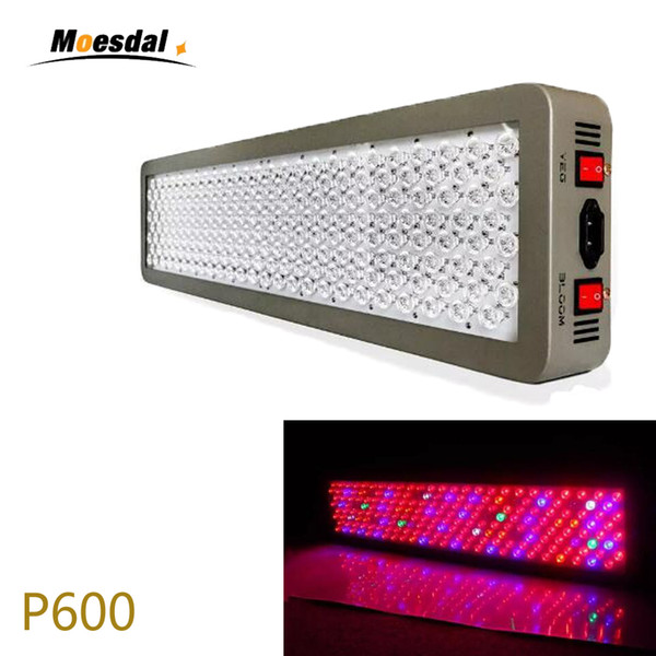 Platinum Series P600 600W*2 1200W LED Grow fill Light AC 85-285V Double Chip Hydroponics DUAL VEG FLOWER FULL SPECTRUM Plant Grow Light