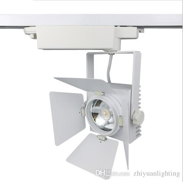 LED Track Lights 25W COB 130-140lm/W AC85-265V Rail Light Equal 250W Halogen Lamps For Clothes Shop Shoes Store spotlight