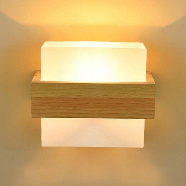 Modern aplik Wood LED Wall Light Lamps For Home Lighting,Wall Sconce Arandela Lamparas De Pared