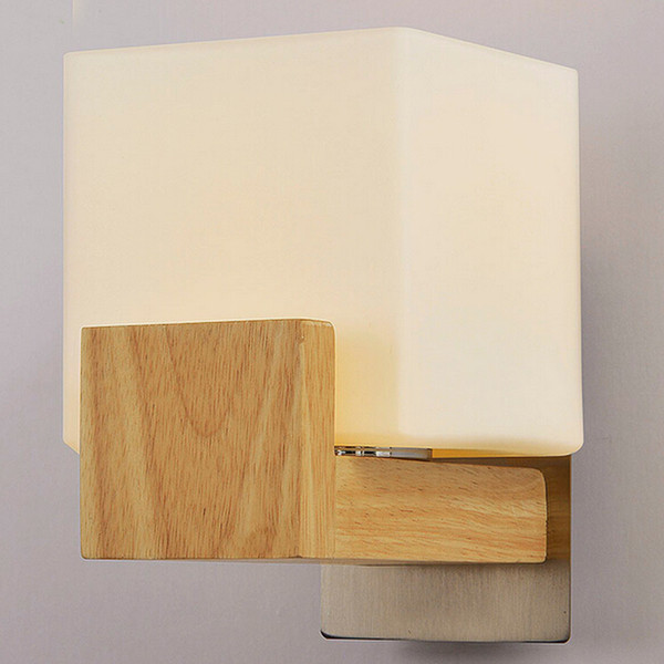 Northern Europe Style Wood LED Wall Light Lamps For Home Lighting bed light,Wall Sconce Arandela Lamparas De Pared