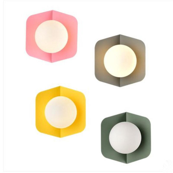 Morden Minimalist Nordic Wall Lights LED Indoor Outdoor Wall Lamps Fixtures Brief Corridor Porch Sconce Lighting Lamparas de Pared