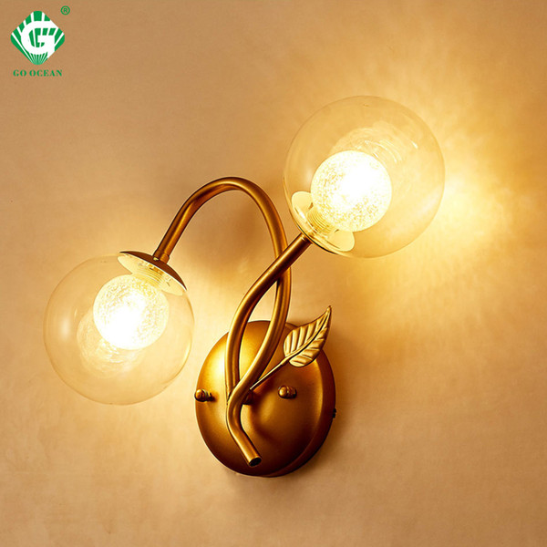 European Style Wall Lamps Bedroom G9 E27 Bulb 110V 220V Room Loft Hotel Sconce Hallway Home Interior Wall Light Swing Arm Brass