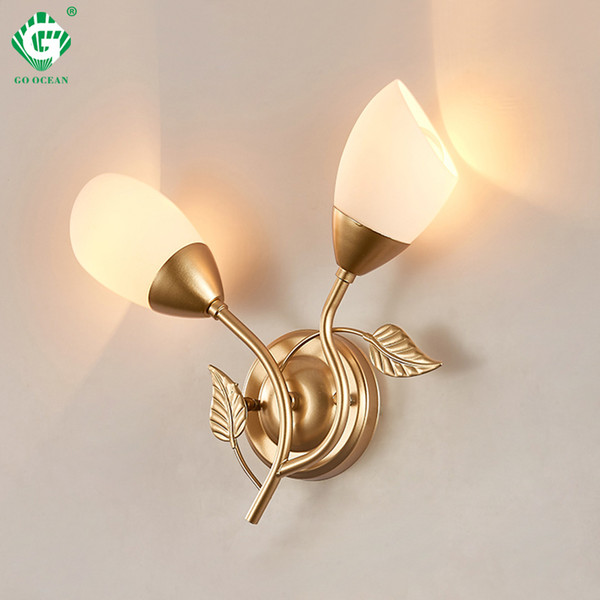 Unique 220V LED Wall Lamp Decorative Wall Lights For Home Bedroom Hotel Art Indoor Sconce Lamps Indoor Night Lighting Mounted