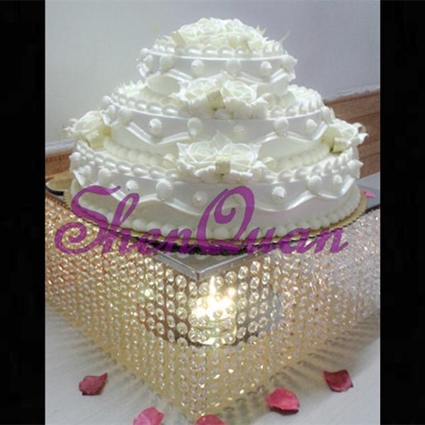 10pcs/lot,1 tier beautiful complicated carving multicolor gem cake stand for Wedding party event show decorations