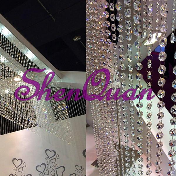 200m hotels dance halls decorative bead Curtains Christmas tree Interior Decoration Festivals party decorations wedding supplies