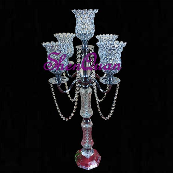 new product about candelabra for wedding centerpiece,candlestick centerpiece for wedding home décor,acrylic flower stand