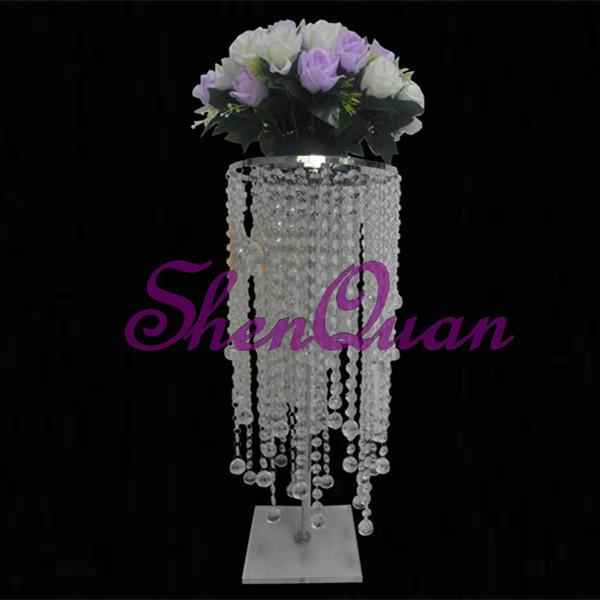 flower centerpieces for wedding table and wedding event party,centerpiece acrylic bead display stand party supplies