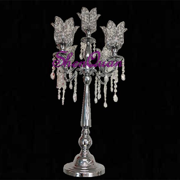 t-light holder glass candle stick votive,flower shaped crystal bead candle holder,high-quality glass candle holders