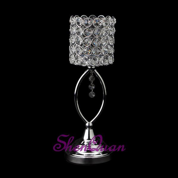 romantic valentine's day gift replacement glass candle holder,european style crystal glass candlestick free shipping fast