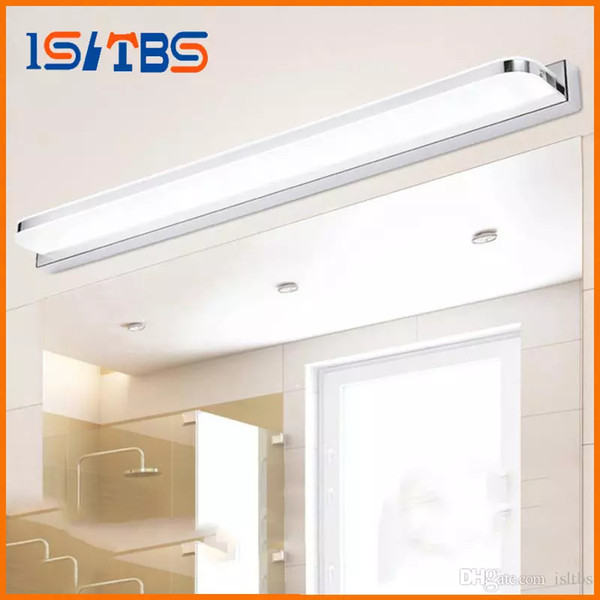 9W 14W 16W 24W 30W LED Mirror Light AC 90-265V Modern Cosmetic Acrylic Wall lamp Bathroom Lighting Waterproof Fog-proof For Bathroom Bedroom