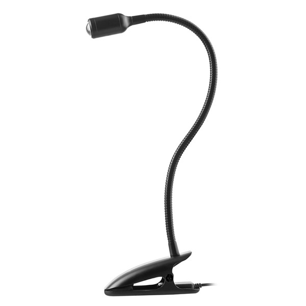 LED Clip on Book Light Full Touch Control Stepless Dimming 360° Adjustment Portable for Reading Bedroom / Office LEG_314