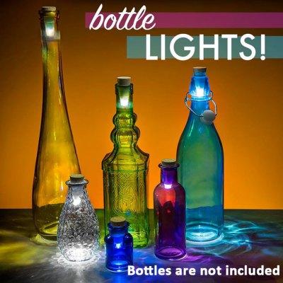 Free DHL Cork Shaped Rechargeable USB LED Night Light Empty Wine Bottle Lamp Bar Party Creative lamp