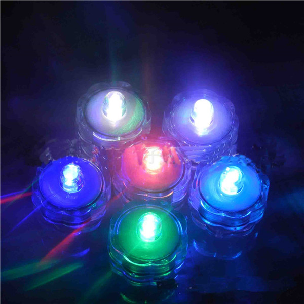 Waterproof LED Candle Diving Lamp Knob Candle Light The Candle Flash Electronic Candles LED Submersible Waterproof Wedding Decoration Party