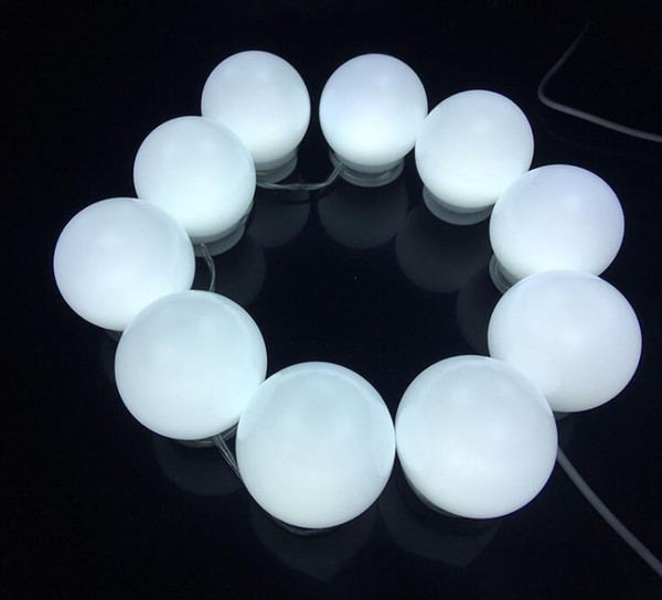 DC12V 10 LEDS 7W 6500K make up Mirror headlight Waterproof bathroom bulb string new LED mirror headlight factory direct