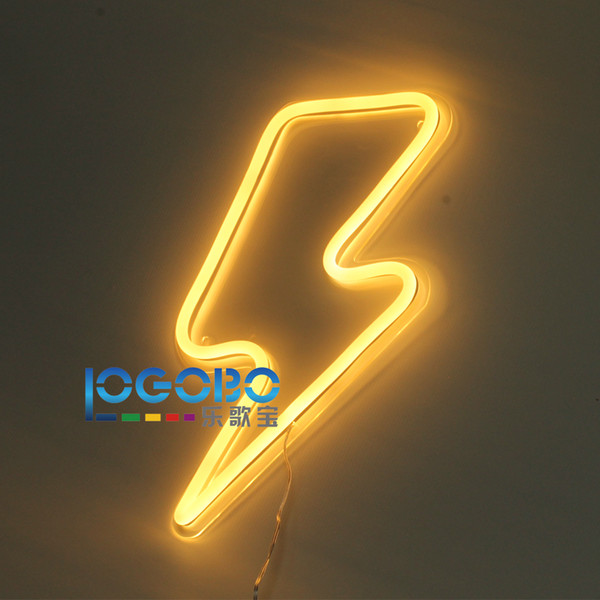 Flexi Led Neon Sign Lightning Strike Home Shop Bendable Light Tube Rope Light 12 Volt Led Lights Bar Interior Display Neonlight Custom Color