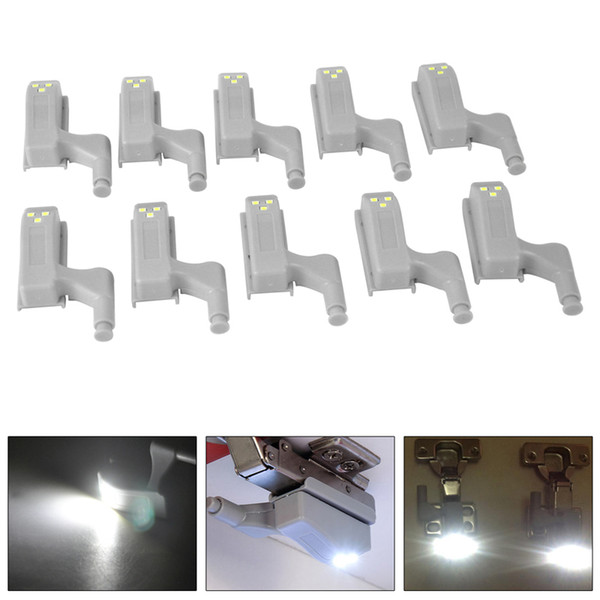 Universal LED Cabinet Light Auto ON/OFF Hinge Lamp Battery Operation Closet Wardrobe Light Home Kitchen Night Light