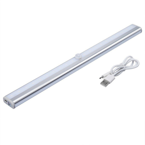 1.6W induction lamp, 20-LED automatic induction Nightlight Highly sensitive energy-saving light bar for the cabinet stairs staircase