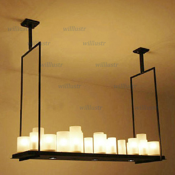 Kevin Reilly Altar Modern Pendant lamp LED candle remote control chandelier Lighting Innovative metal fixture candle suspension lamp