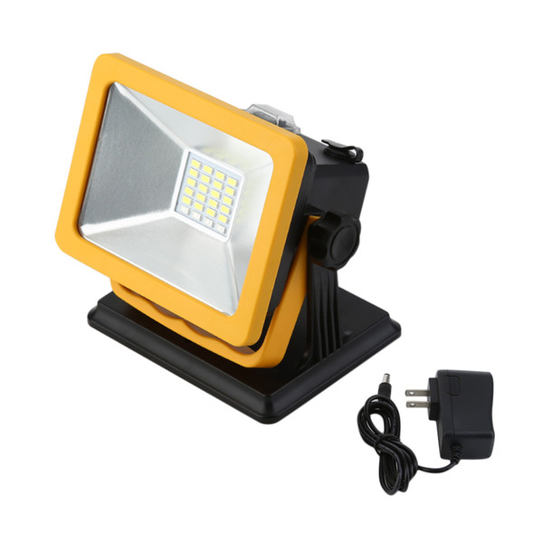 Rechargeable IP65 LED Flood light 15W Waterproof IP65 Portable LED Spotlights Outdoor Work Emergency Camping Work Light 2017 NEW