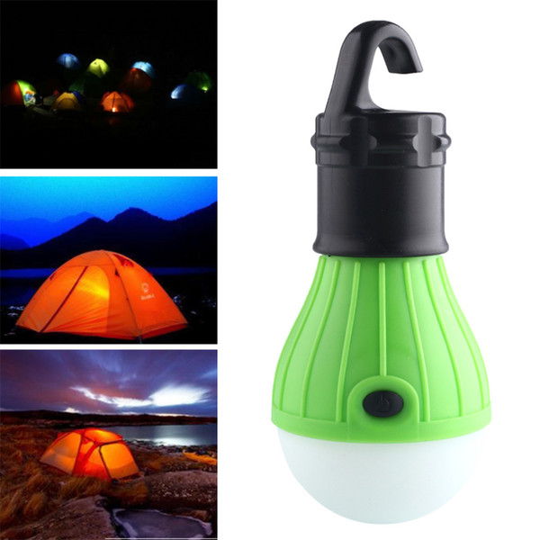 2017 Hot Sale Portable Soft Light Outdoor Hanging LED Camping Tent Light Bulb Fishing Lantern Lamp Wholesale free shipping