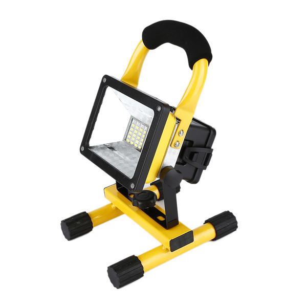 Waterproof 1000lm Rechargeable Flood Light Portable Outdoor Emergenency Light Garage Lamp Construction Site Spotlight