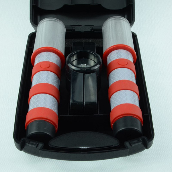 Red LED Emergency Roadside Flares - Magnetic Base and Upright Stand - these Magnatek Red LED Beacons May Save Your Life