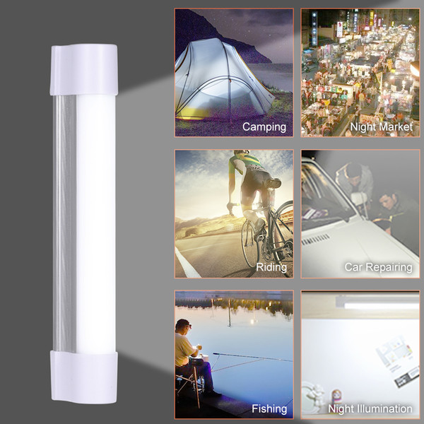 Newest LED Emergency Magnetic Camping Night Light Rechargeable LED Lamp Portable 2200mAh 4400mAh Battery Power Bank