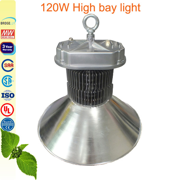 120w LED High Bay Light warehouse lamp stadium exhibition hall parking led light 3years warranty Sosen led driver bridgelux 45mil