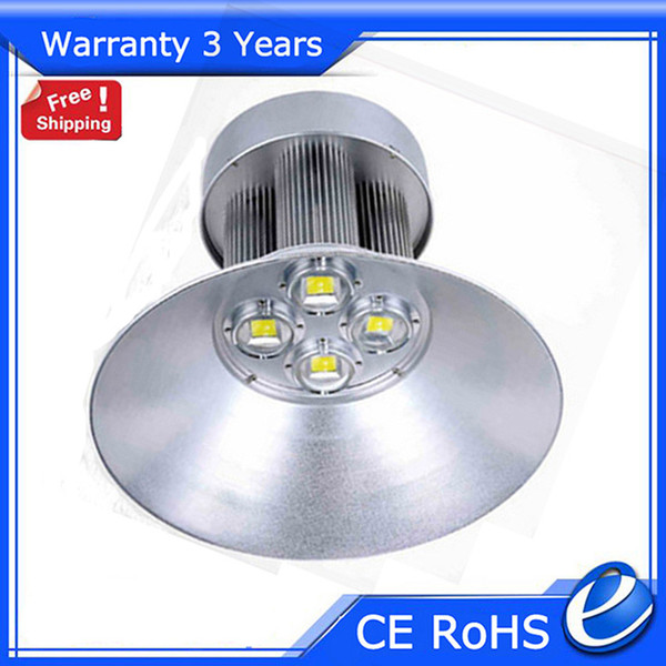 Free Shipping LED High Bay Light 200W Industrial Lamp 7PCS Warranty 3 Years 50000H AC85-265V CE RoHS