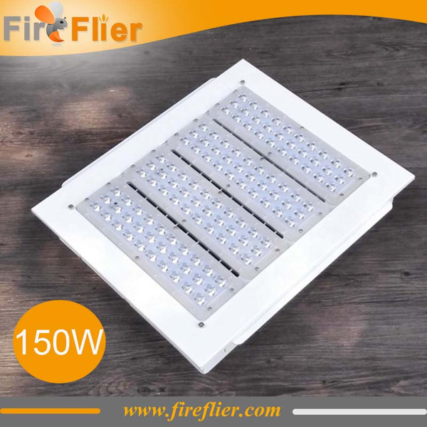 FREE SHIPPING 4pcs 120w led canopy lamp recessed gas station led light retrofit 90W 150W 5000K 6000K Explosion proof lighting fixture