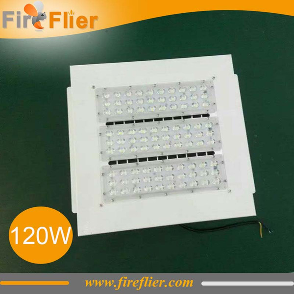 FREE SHIPPING 8pcs 120W petrol station lamp canopy led light recessed led retrofit kits 90w 60w 10w 200w embedded lighting ip65