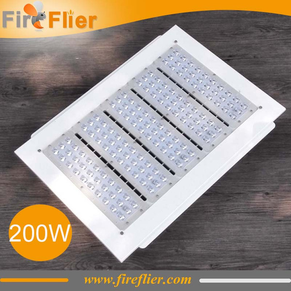 FREE SHIPPING 10pcs gas station canopy lamp 120w led industrial 100w 150w 200w 180w embedded lighting fixture recessed buit in 300w CFL HPS