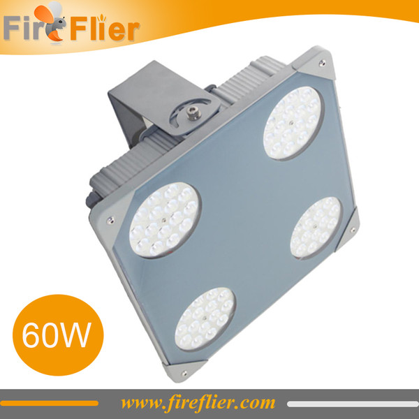 FREE DHL FEDEX UPS 3pcs Led Canopy Lights Gas Station Lighting 60w Outdoor Led Garden Lights 70w 80w Suspending Led Lamp 100w 120w