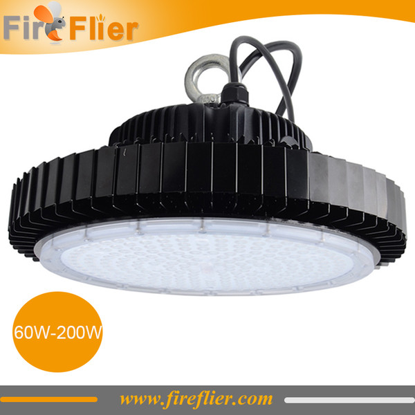 4pcs 60w Led Industrial Light 100w 120w High Bay Light UFO 150w Warehouse Led Lamp 200w Canopy Luminaire IP65 Hanging Type motion sensor