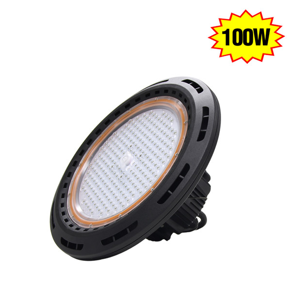 New Style 100W UFO LED High Bay Lights 12500Lm Meanwell Driver Highbay Light Fixture Industrial Factory warehouse lighting