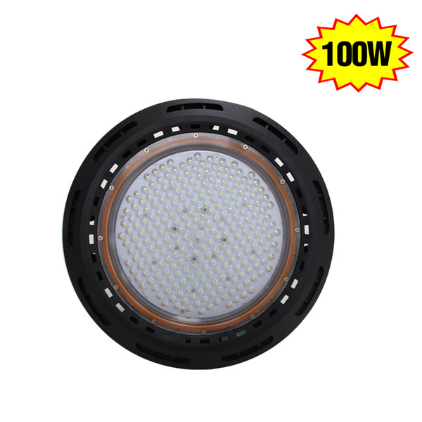 100W LED High Bay UFO Light 12500Lm replace 300W HPS Retrofit Parking Lot Gas Station lights Industrial Factory Lighting