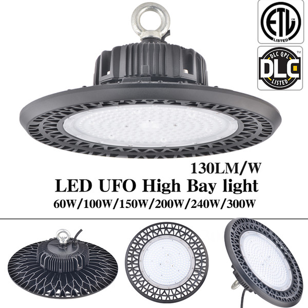 150W UFO LED Fxture High Bay Retrofit Light 5000K Bouwlamp Garage Workshop Interior Lighting Commercial Warehouse Industrial Light