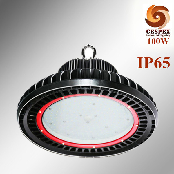 5 years warranty UFO die cast aluminum 120lm/w AC110V 220V 230V 240V IP65 100w led high bay light fixture