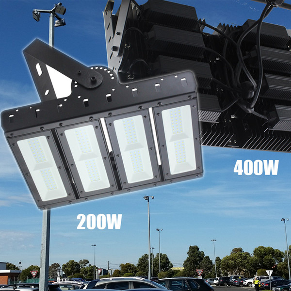 200W 300W 400W LED High Bay Light Lamp Lighting Fixture Durable Toughened Glass Cover 50W Unit Module Desgin