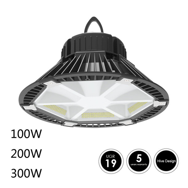 Patent 100W 150W 200W 2018 NEW design HIVE led high bay light Side emitting lights UJR<19